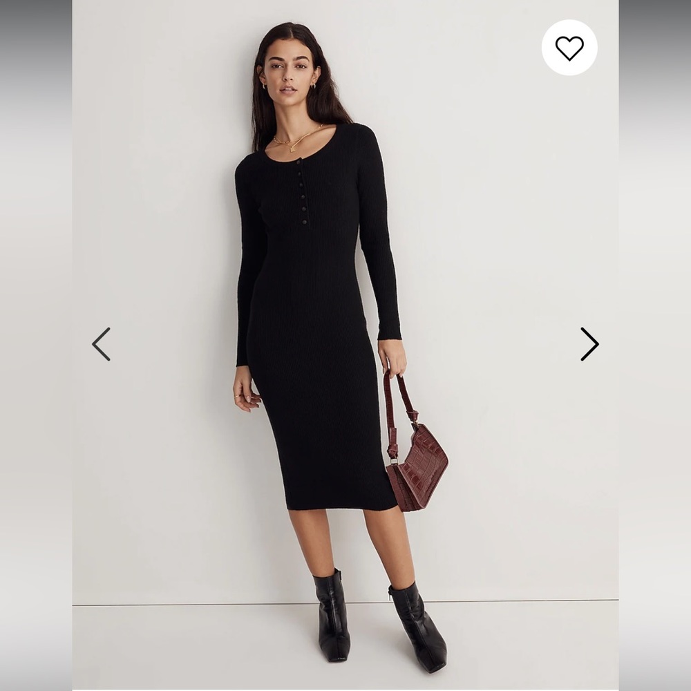 Madewell Henley Sweater Dress